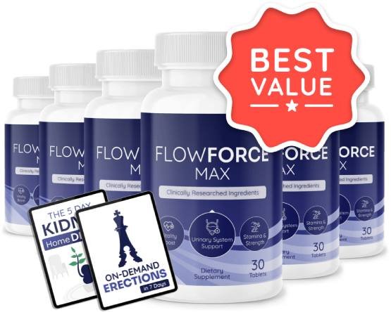 FlowForce Max natural prostate support supplement final offer